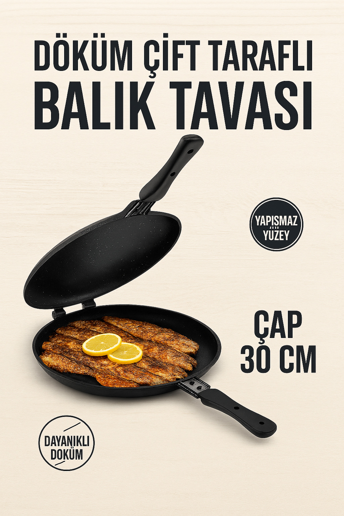 DÖKÜM BALIK TAVASI TAŞHAN Marka DÖKÜM ÇİFT TARAFLI