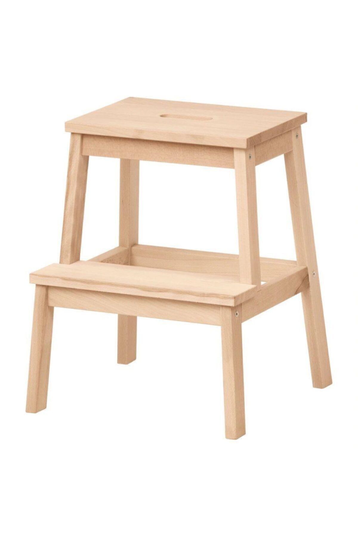 Bekvam Ahşap Basamaklı Tabure 2 Basamaklı